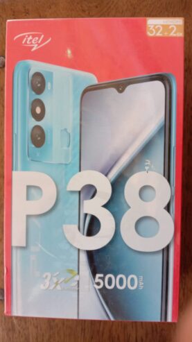 ITEL P38 (ONE YEAR WARRANTY)