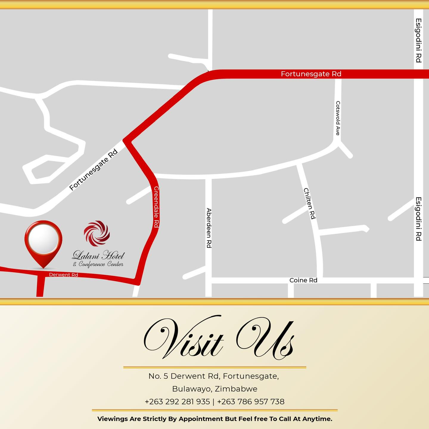 Conference facilities at Lalani Hotel in Bulawayo