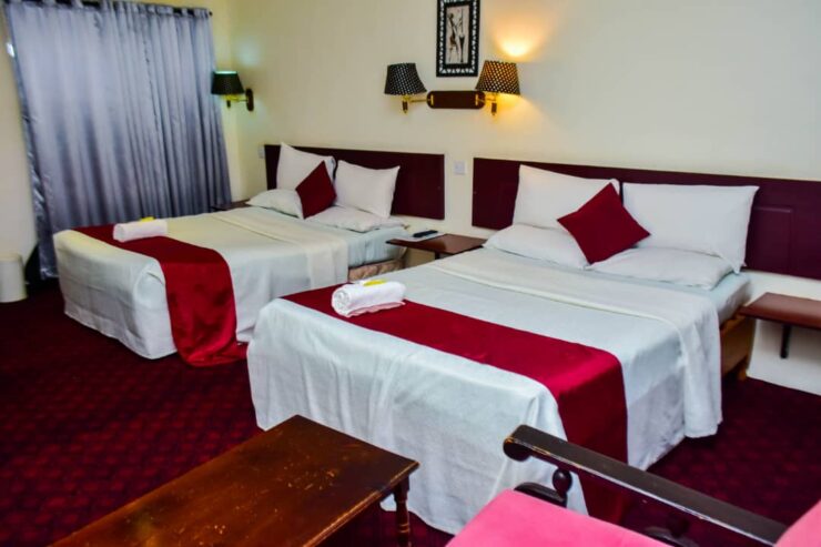 Standard rooms (Twin beds) at Lalani Hotel in Bulawayo