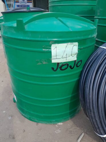 Jojo tanks (2700litres) at Liron Civils in Bulawayo