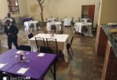 Dinner at Trigger Lodge in Gwanda