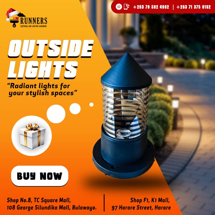Premium outdoor lights for sale in Bulawayo – Buyorsell Marketing
