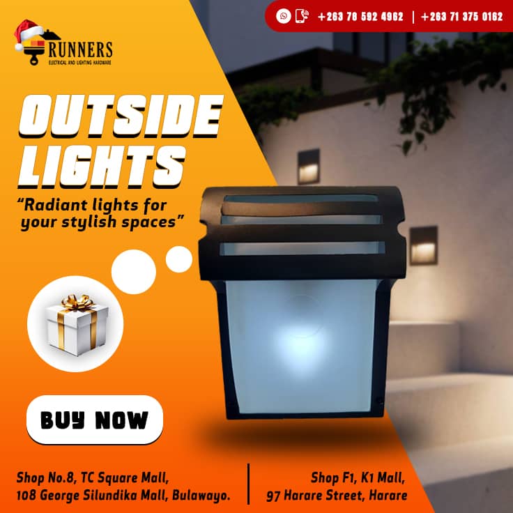 Premium outdoor lights for sale in Bulawayo – Buyorsell Marketing
